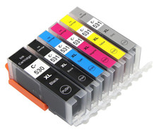 Cartuchos compatibles Canon PGI-530XL CLI-531XL - ¡Relleno extra 35% más tinta! Cartridges price