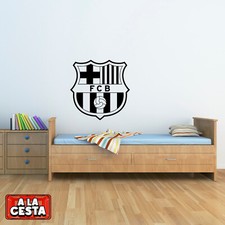 Vinilo decorativo equipo futbol escudo FCB Barcelona Liga adhesivo pegatin Frigorífico Vinilo price