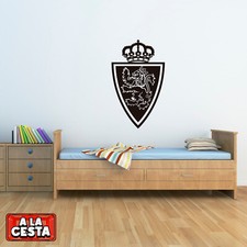 Vinilo  equipo futbol escudo  REAL ZARAGOZA Liga adhesivo pegatina Frigorífico Vinilo price