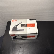 Grapas Punzón 2 Agujeros (capacidad 28 Hojas) Contenido Precintado NUEVO Hole Punch price