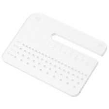 Placa perforadora herramienta perforadora punzonadora costura punzonadora placa de ayuda Hole Punch price