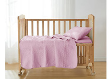 Juego de ropa de cama para niños pequeños Clara Clark edredones para niños pequeños - Juego de colcha de 3 piezas rosa Bebé Bedspread Set price