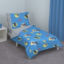 Juego de ropa de cama de 4 piezas para niños pequeños Disney Puppy Dog Pals Bebé Bedspread Set price