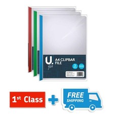 Archivo de barra de clip U.® A4, paquete de 4 File price