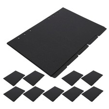 10 Hojas Divisores de Carpeta Desmontables Archivo Cuaderno Índice Decorativo File price