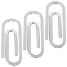 3 Piezas Convenientes Clips de Fijación de Archivos Soportes de Fijación de Billetes Clips de Papel Recibo File price