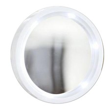 LED Espejo Maquillaje Iluminado Ventosa 8x Ampliación Pared Espejo de Maquillaje Baño Espejo price