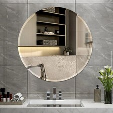 Espejo de baño redondo colgante de pared 40 cm de diámetro espejo de tocador sin marco Baño Espejo price