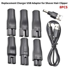 Juego de cables de carga USB universal para afeitadoras / recortadoras / peluquerías - Juego de 8 piezas Shavers price