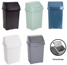 Cubo basurero basculante de plástico compacto Wham 8L oficina hogar cocina Oficina Basura Bin price