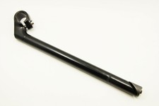 Vástago de pluma para bicicleta 22,2 x 300 mm abrazadera 25,4 mm acero negro Potencia Supply price