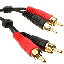 Cable RCA doble de 3 m a 2 x Phonos DORADO audio Hi Fi 10 pies RCA Cable price