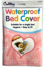 FUNDA SÁBANA CAMA INFANTIL IMPERMEABLE PROTECTOR COLCHÓN INDIVIDUAL PLÁSTICO NIÑO HUMECTACIÓN Colchón Protector para bebé price