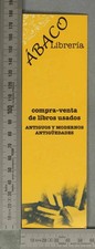 MARCAPAGINAS. Librería Ábaco Ábaco price