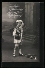 Foto postal HB: 9924 /4, niño con bolsa escolar, pizarra y ábaco Ábaco price