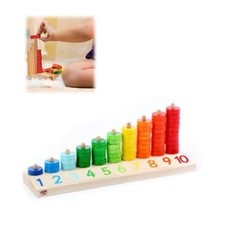 Edu-Fun EF-20006 Ábaco Madera Juego Educativo para Niños a partir de 3 Años M... Ábaco price