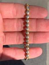 Pulsera oro 18ct diamante 3,10ct 16,2 gramos Diamond Bracelet price
