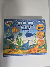 Juego de masa Sea Life Play Edad 3+ con cortadores de masa y herramientas Play Dough y Clay price