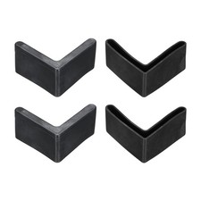 4 piezas para protector de pata de marco de cama 1-3/4", negro Cama Marco price