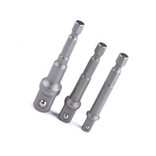 Juego de 3 adaptadores de enchufe cuadrados conector de extensión de impacto accesorios de taladro Set Square price