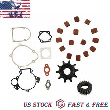 Gear Set &Square Clutch Pads 49cc 66cc 80cc 2 Stroke Motorized Bicycle Bike Set Square price