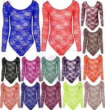 Body De Encaje Para Mujeres Body De Encaje Leotardo Ladies Floral Sexy Top 8-14 Body de mujer price