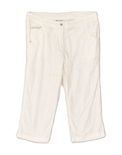 Pantalón capri recto CHAMPION niñas 11-12 años grande W30 L17 blanco DE10 Capri Pantalones de niña price