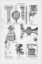 TELÉFONO Y CENTRALITAS 1905 ILUSTRACIÓN GRABADO VINTAGE 2 páginas LEER Teléfono Switchboards price