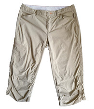 Pantalones capri Orvis para mujer 6 beige bolsillos ligeros rendimiento al aire libre Shorts y Capri (de Exterior) price