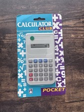 Calculadora Club Bolsillo Tamaño Pantalla 8 Dígitos Totalmente Nueva Calculator price