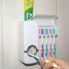 Dispensador Automático Para Pasta De Dientes Y Soporte Cepillos Dental Set Baño Cepillo de Dientes Soporte price