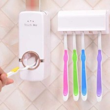Dispensador Automático Para Pasta De Dientes Y Soporte Cepillos Dental Set Baño Cepillo de Dientes Soporte price