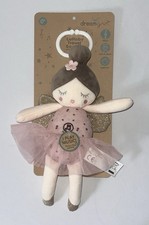 Dreamgro Lullaby Chupete de Viaje Bailarina Musical Peluche con Gancho para Cochecito Nuevo con Etiquetas Arrullo para bebé price