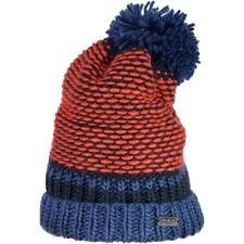 CMP Gorra Beanie Infantil de Punto Sombrero Blau Rayas Grueso Parche Logo Beanie infantil price
