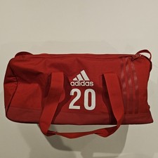 Adidas Rojo Bolsa de Lona Bolsa de Mano Gimnasio Deportes Viaje Equipo Kit Bolsa Unisex Unisex Sports Bolso price
