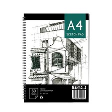 Almohadilla de dibujo para libro de bocetos A4 encuadernada en espiral papel de grado 140GSM Drawing Papel price