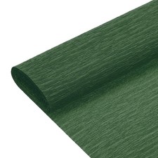 Rollo de papel crepé de 8,2 pies de largo 98 pulgadas de ancho para decoración, verde oscuro Crepe Papel price