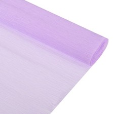 Rollo de papel crepé de 8,2 pies de largo 10 pulgadas de ancho para boda, púrpura claro 2 piezas Crepe Papel price