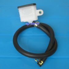 Motorcycle Rear Brake Fluid Reservoir Square Bottle with Hose For Yamaha Honda Reservoir price