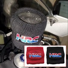 1PCx Brake Reservoir HRC CBR Brake Reservoir Cover Socks For Honda Red&Black Reservoir price