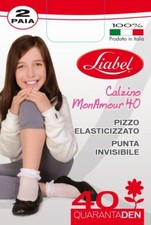 2 Pares De Calcetines 40 Guarida Encaje Niña En Filanca LIABEL 4039 Mon Amour 40 Calcetines de niña price