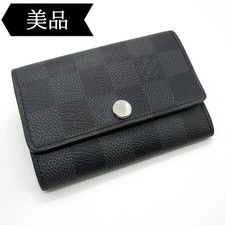 Louis Vuitton Damier Grafito Multi Cles 6 Llaves Estuche N62662 Unisex Cartera price