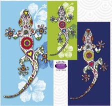 Toalla de Playa Lagarto Maori Azul Turquesa 175x90cm Toalla de playa price