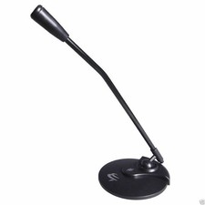 Micrófono de escritorio ligero Computer Gear negro con conector de 3,5 mm Micrófono para ordenador price