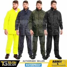 Tough Gear Traje Impermeable Para Lluvia Hombre Imperdible Packaway Impermeable de hombre price
