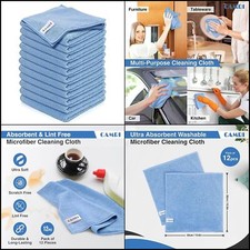Paquete de 12 Paño limpieza toallas microfibra multiusos para casa y cocina y co Toalla Máquina price