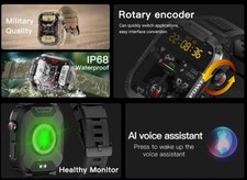 smartwatch nuevo reloj inteligente para hombre, accesorio de pulsera resistente Accesorio para smartwatch price