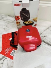 Sandwichera de Bolsillo DASH Roja Eléctrica 420W Sandwich Makers price