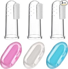 Cepillo de dientes de dedo para bebés para entrenar la dentición: cepillo.nuevo. Cepillo de Dientes para bebé price