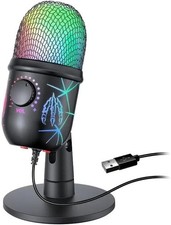 Microfono Condensador De Estudio Profesional Para PC Youtubers Podcast Juegos Micrófono de estudio price